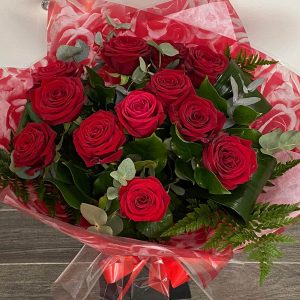 Perfect dozen Roses Flower Bouquet